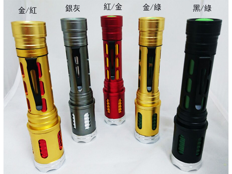 L2強光變形金剛手電筒套裝組
