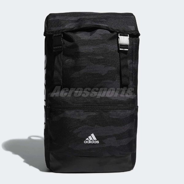 愛迪達 上方開口 束口設計 書包 大容量 側邊ADIDAS字體