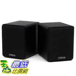 [106美國直購] Micca COVO-S Compact 2-Way Bookshelf Speakers