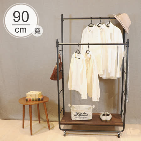 ●獨特U型鐵管設計，更顯時尚，穩定性高 ●附2個S型掛勾，隨自己的喜愛，自由吊掛物品 ●荷重力強，冬天外套，長版衣服，都可以乾淨俐落，收納整齊