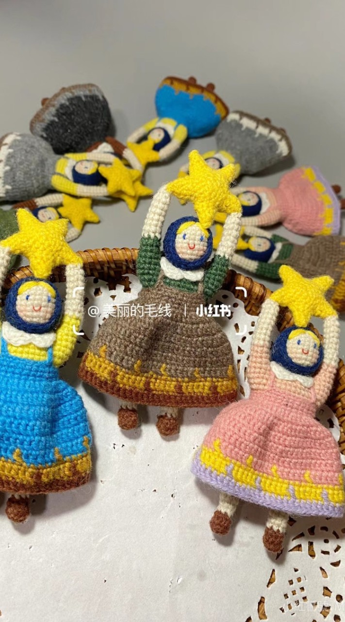 ［葉貓子手作］摘星星的女孩