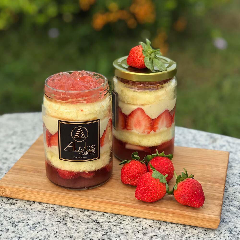 艾樂比 【草莓罐罐】 冬季限定 蛋糕 甜點 草莓 Fraisier
