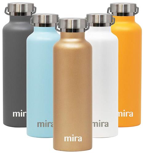 【美國代購】MIRA高山不銹鋼真空絕緣水瓶 25盎司 夏威夷藍