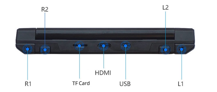PowKiddy X18掌上型遊戲機，電競造型搭Android 7作業系統