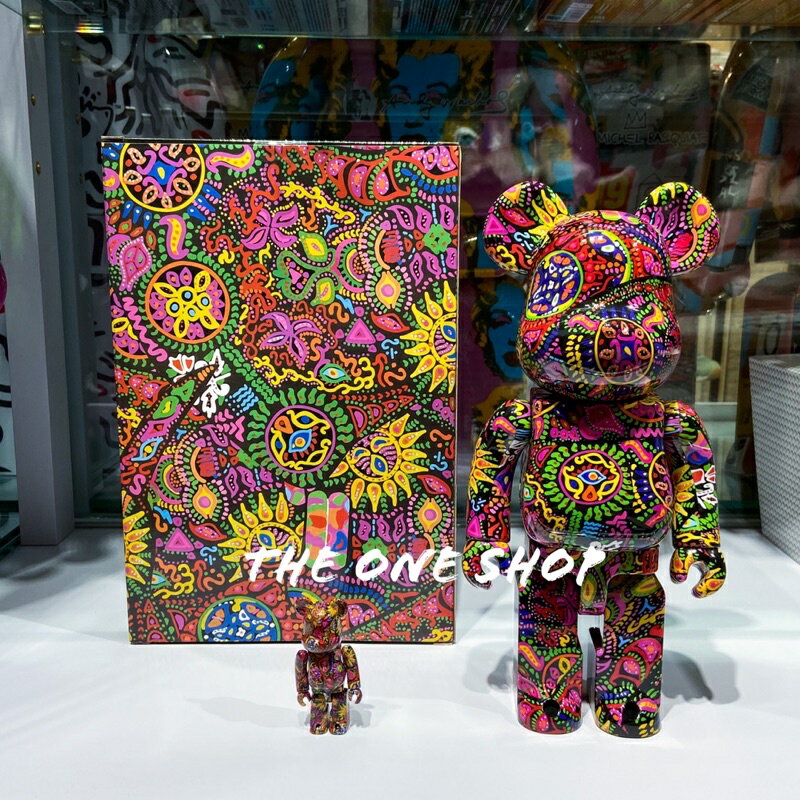 TheOneShop BE@RBRICK Paisley 迷幻佩斯利花紋 佩斯利 漩渦 花紋 腰果花 變形蟲 庫柏力克熊 400% 100%