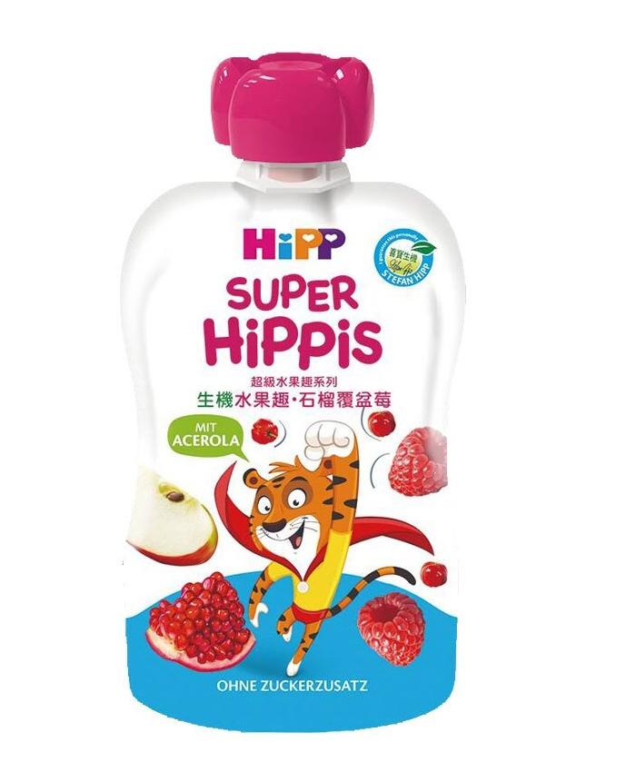 Hipp喜寶生機水果趣-石榴覆盆莓100gX6罐 (4062300319882) 534元