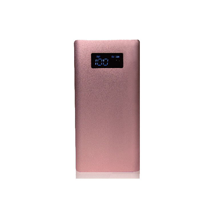 【台灣製造/一年保固】iFast QC3.0 12000 數位電量顯示 行動電源(玫瑰金) ① 充電看得見：電量輸出/輸入顯示 ② 保障看得見：台灣製造，商檢合格 ③ 速度看得見：QC 3.0 18W