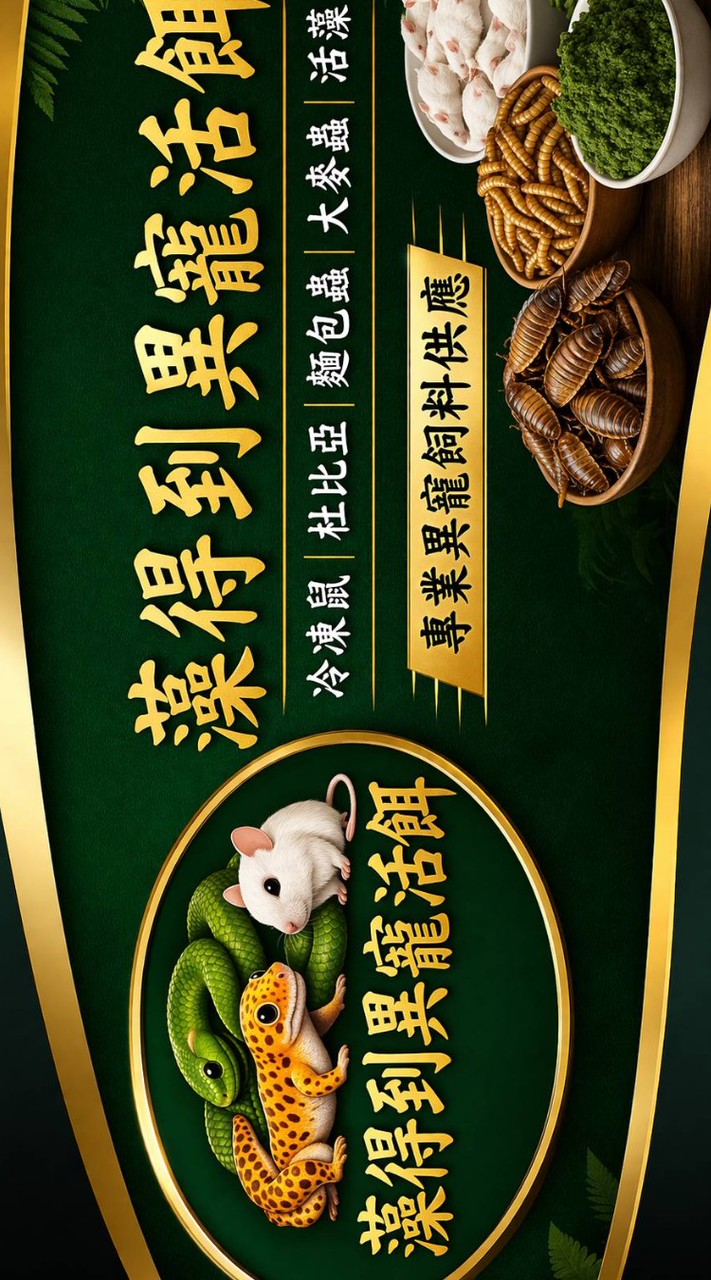 藻得到異寵活餌