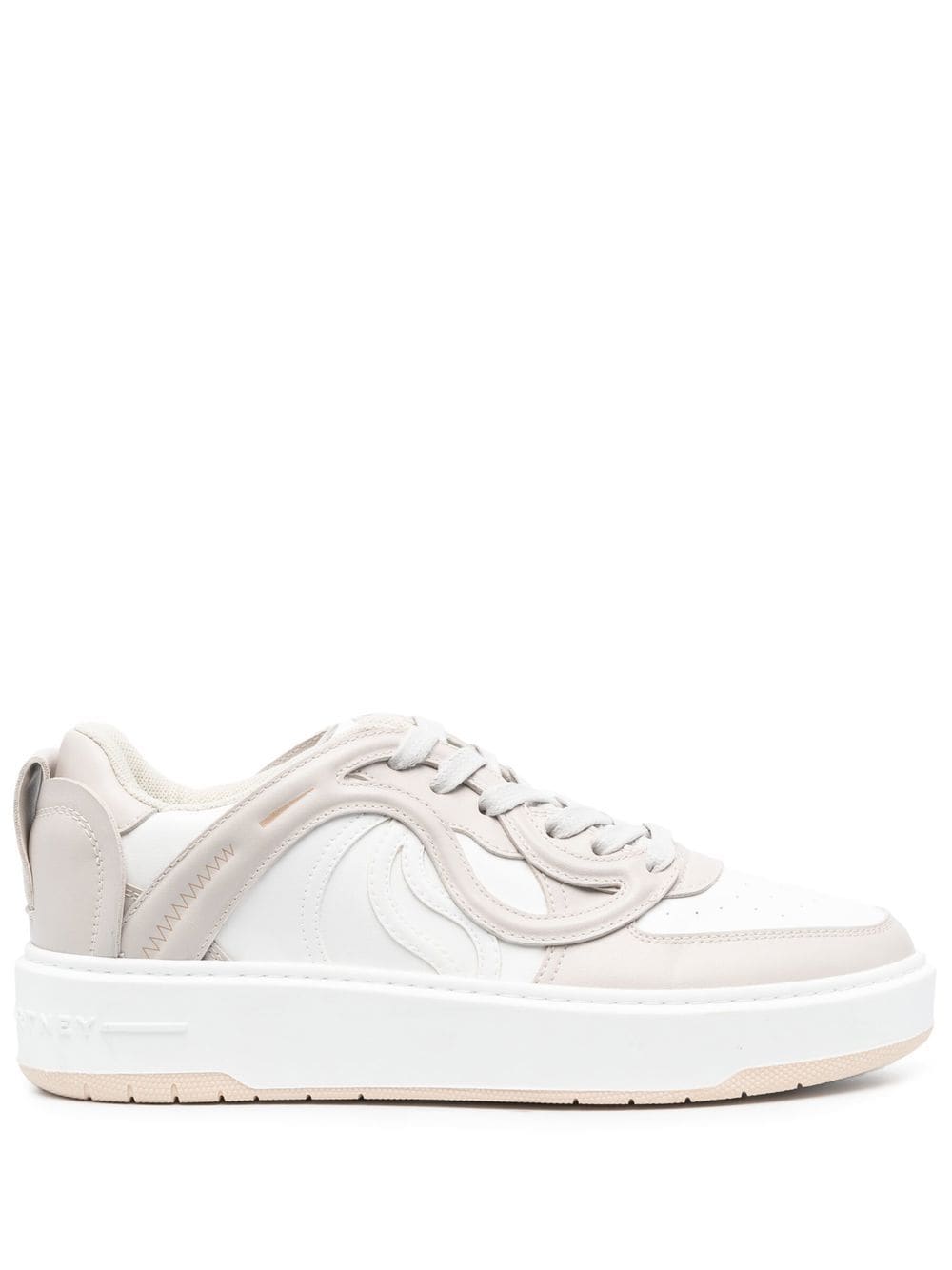 Stella McCartney - S-Wave 1 low-top sneakers - women - Recycled Polyester/Polyamide/Fabric/Rubber - 35 - White
