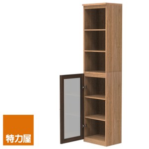 特力屋自有品牌產品 DIY萊特系列 單售 高窄書櫃 乙個 [無(玻璃)門片，本體需自行組裝] + 單售 層板 4片(含五金配件) + 單售 玻璃門片 乙片(含鈕釦型門把及五金配件) PB(Partic