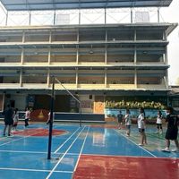 วอลเลย์บอลสีม่วง