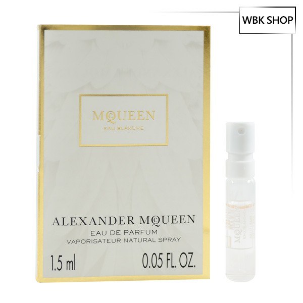 Alexander McQueen Eau Blanche白花之水女性淡香精 針管小香 1.5ml - WBK SHOP