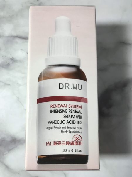 DR WU 杏仁酸亮白煥膚精華18% 30ML效期2020.10【淨妍美肌】