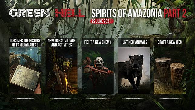 Green Hell 綠色地獄 亞馬遜之魂dlc2開放下載 Steam限時七折優惠入手趁早 遊戲基地 Line Today