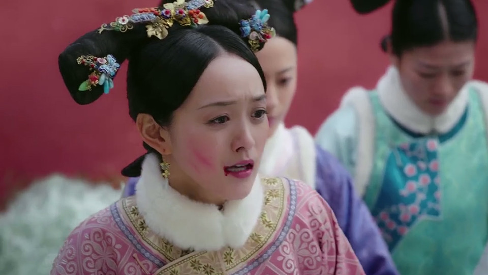 《如懿傳》扇耳光名場面1：白蕊姬口出狂言，被高貴妃教訓