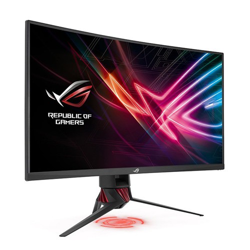 ASUS 華碩 ROG STRIX XG32VQR 32吋 電競螢幕型號：XG32VQR螢幕尺寸：32吋尺寸 (含腳架)：299.27 x 713.38 x (490.02~590.02 ) mm (