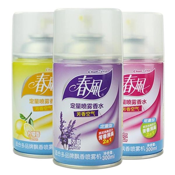 春風自動噴香機香水補充液空氣清新劑廁所除臭去味香水芳香劑噴霧