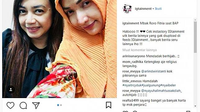 Penampilan Roro Fitria ()