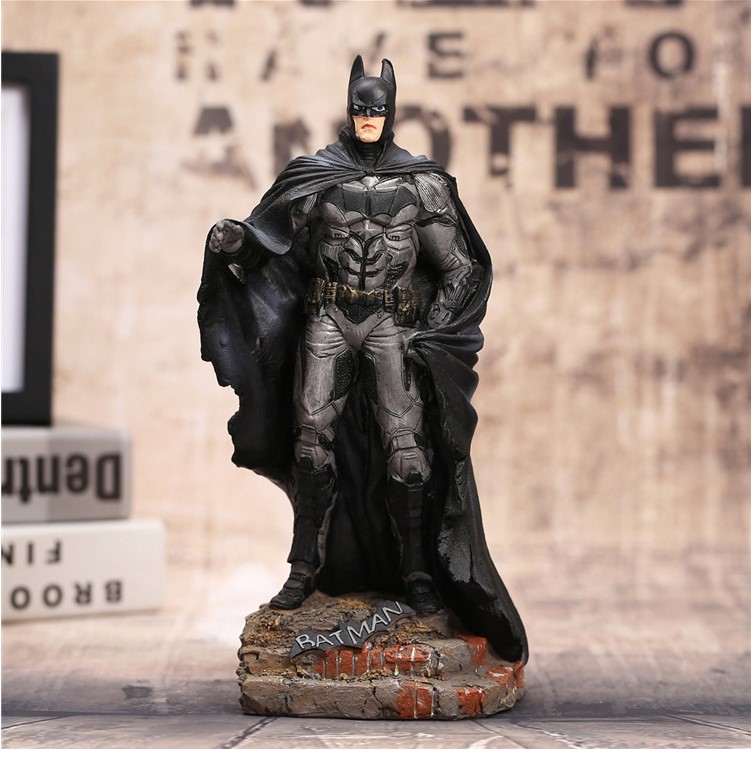漫威復仇あ者聯盟大號手辦樹脂擺件鋼鐵俠美國隊長蜘蛛俠蝙蝠俠模型