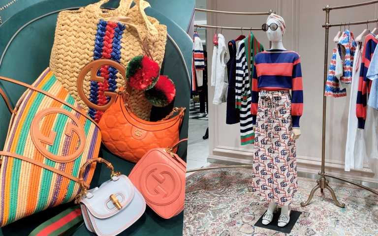 想讓度假風造型更有整體感，怎能少得了包包這個重點item呢？（圖／吳雅鈴攝）