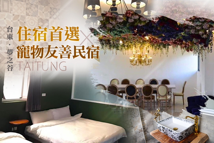 四人住宿，寵物友善民宿首選