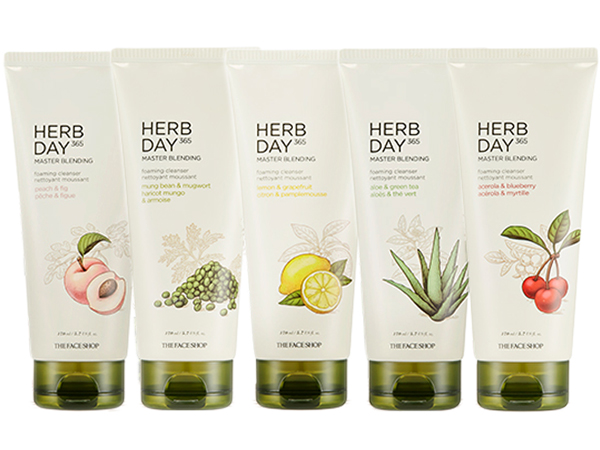 韓國 THE FACE SHOP~草本洗面乳170ml 保濕／柔嫩／潔淨／滋潤【D010646】