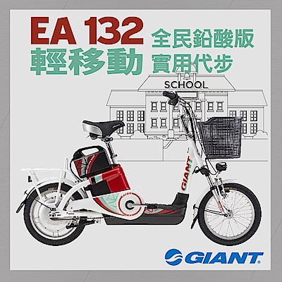 入門平價版電動自行車家用110V 3-6小時充電續航力30-35km配備安全頭燈、置物籃、後貨架注意-不適用環保署鋰電池補助