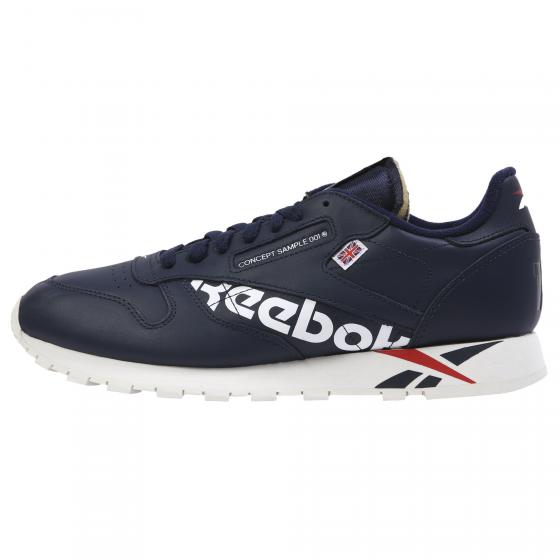 REEBOK CL LEATHER 男鞋 休閒 皮革 經典 舒適 透氣 藍【運動世界】DV5050