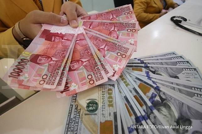 Pagi Ini Rupiah Masih Menguat 0 04 Di Level Rp 14 062 Per Dolar As Kontan Co Id Line Today