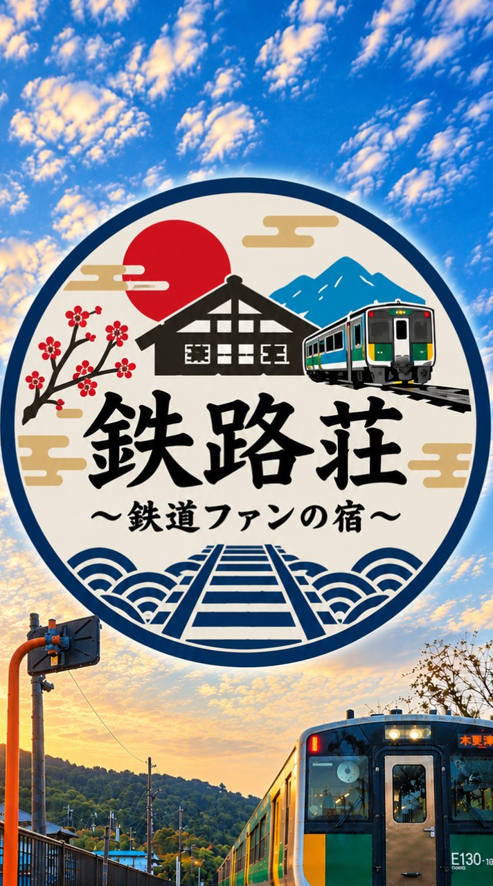 鉄路荘〜鉄道ファンの宿〜