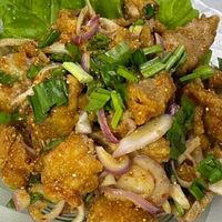 ข้าวยำไก่แซ่บซี๊ดดด