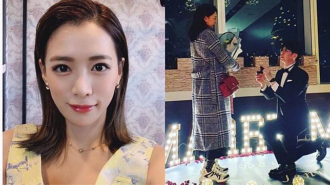 王思平曬出被求婚照，穿著寬鬆大衣被揣測是「帶球嫁」。(圖／翻攝自王思平臉書)