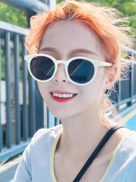 墨鏡女潮ins小臉復古街拍2019新款韓國V牌眼鏡女網紅款太陽鏡男潮 金曼麗莎