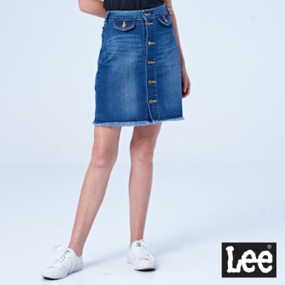 金屬色排釦 下擺流梳 貓鬚、刷白 LL180134T08