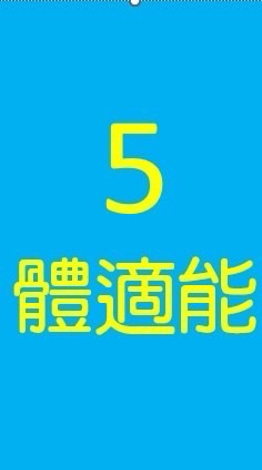 㵾光第5期體適能