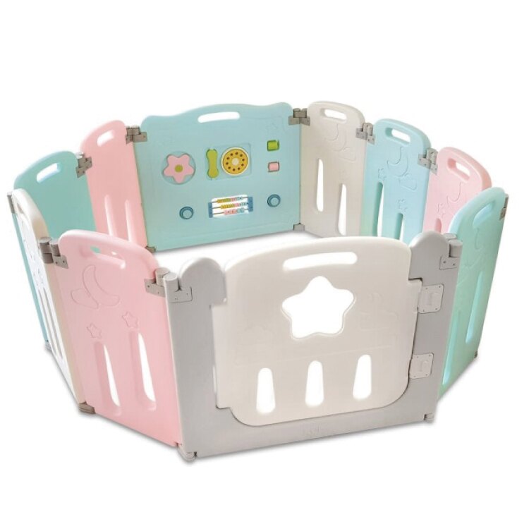 H585 Kikimmy 折疊圍欄(8+2)【德芳保健藥妝】