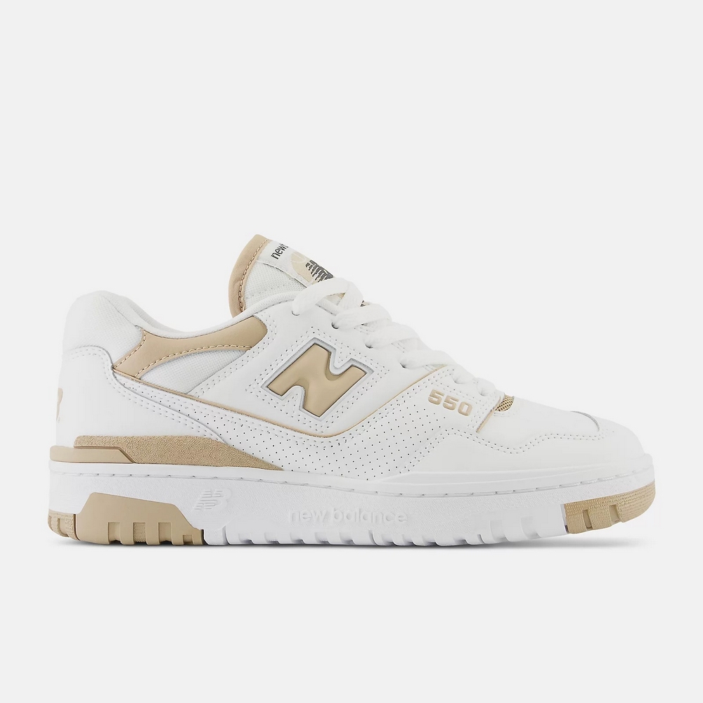 New Balance 550 系列 女 休閒鞋 白褐