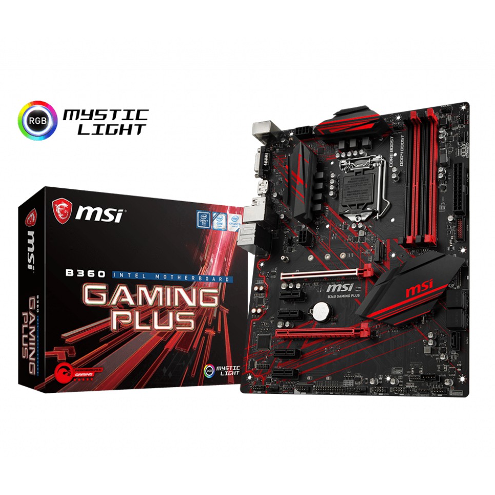 支援 LGA1151 腳位的第 8 代 Intel® Core™, 及 Intel® Pentium® 和 Celeron® 處理器支援 DDR4 記憶體, 可高達2666MHz炫彩燈光系統:擁有16