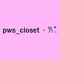 pws_closet ⋆ 𐙚 ̊.