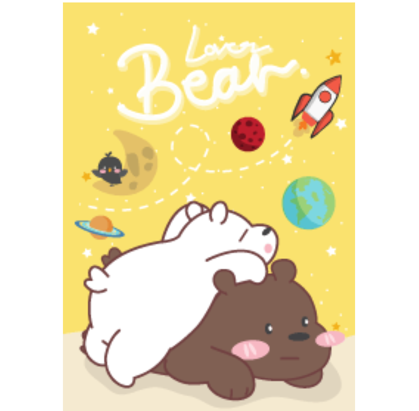Bear Lover Galaxy (Yellow ver.)