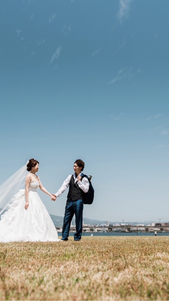 拓摩＆千咲季wedding photo共有