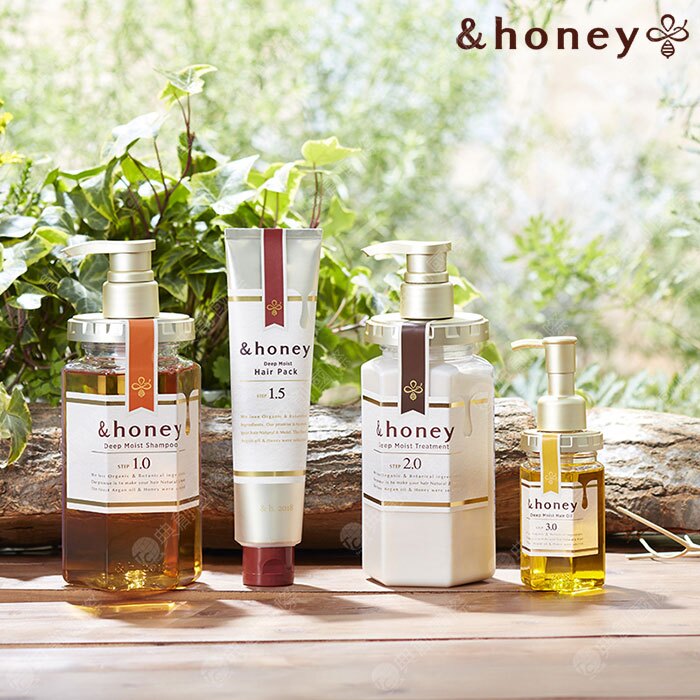 &honey 創新「保水美髮」概念，是歐洲髮類銷售第一名，也是日本熱銷商品！