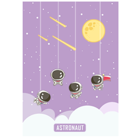 misty cat-Outer space purple3