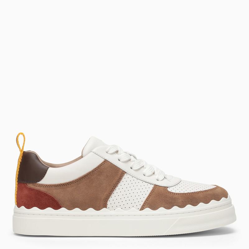 Chloé Brown/white Lauren sneakers