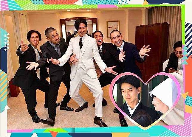 松田翔太晒婚照望搞千次婚禮 大佬松田龍平玩性格搶fo On Cc 東網 Line Today