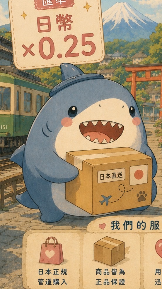 SHARKADO日本小小代購