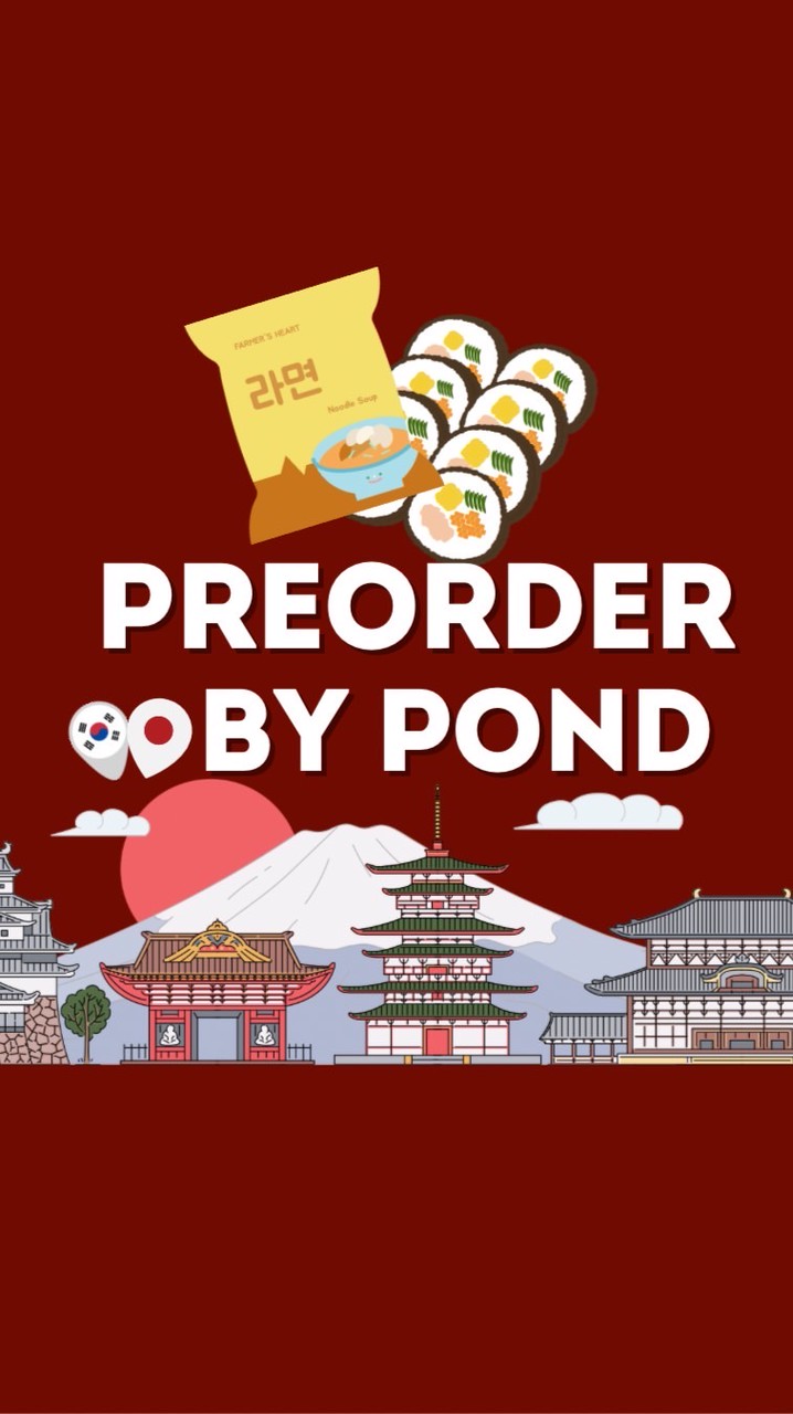 Preorders by Pond Japan&Korea