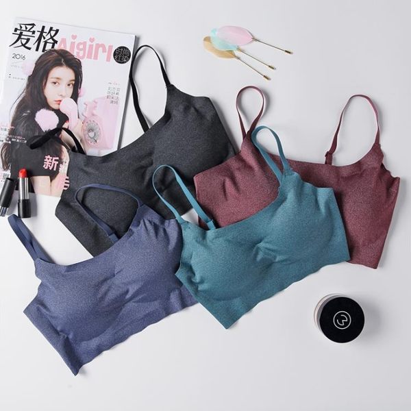 韓版無鋼圈聚攏文胸吊帶內衣短款內搭運動小背心 234#
