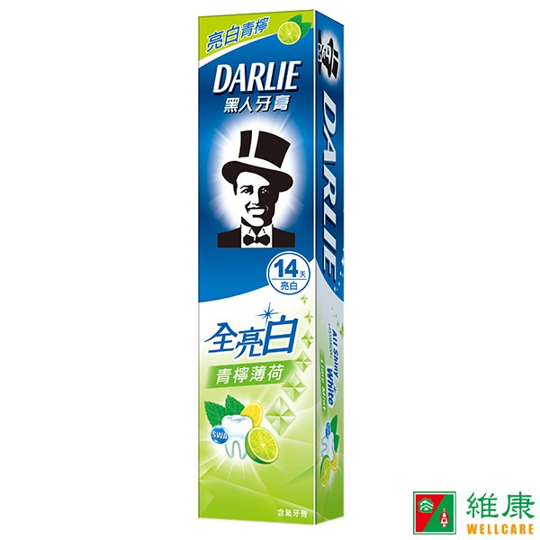 產品特色：含先進SWA速白成分，能深入刷牙不易刷到的角落與縫隙， 有效幫助去除牙垢及黃漬。 實驗證明，3D全方位亮白牙齒，只要14天。 添加天然青檸與清新薄荷，讓口氣更清新!實驗證明， 14天亮白牙齒