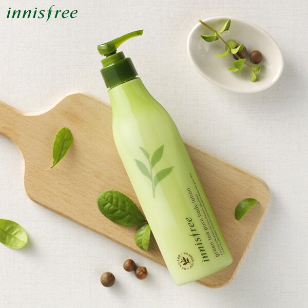innisfree 濟州島綠茶清爽保濕身體乳液 300ml
